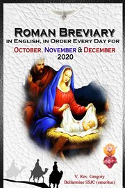 The roman breviary in english, in order, every day for october, november, december 2020 cover image