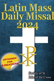 Latin Mass daily missal 2024 cover image