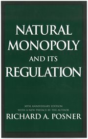 Natural Monopoly and its Regulation cover image