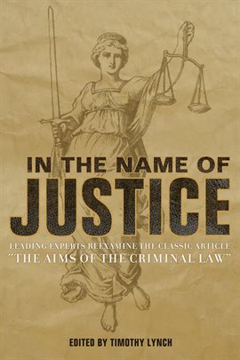 Cover image for In The Name of Justice