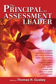 The principal as assessment leader cover image