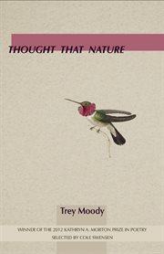 Thought that nature cover image