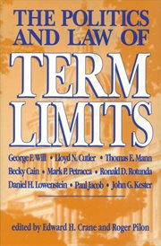 The politics and law of term limits cover image
