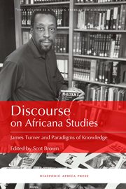 Discourse on africana studies. James Turner and Paradigms of Knowledge cover image