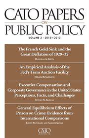 Cato papers on public policy, volume 2. 2012-2013 cover image