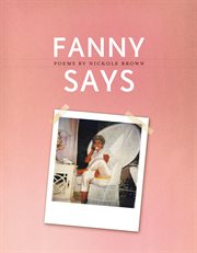 Fanny says: poems cover image
