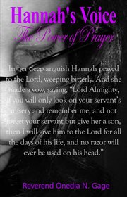 Hannah's voice. The Power of Prayer cover image