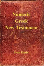 Numeric greek new testament cover image