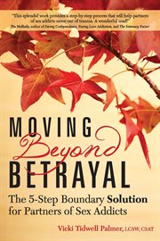 Moving beyond betrayal: the 5-step boundary solution for partners of sex addicts cover image