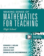 Making Sense of Mathematics for Teaching High School cover image