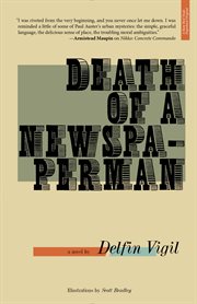 Death of a newspaperman: a novel cover image