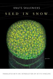 Seed in snow cover image