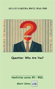 Question. who are you? cover image