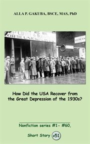 How did the usa recover from the great depression of the 1930s? cover image