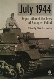 July 1944. Deportation of the Jews of Budapest Foiled cover image
