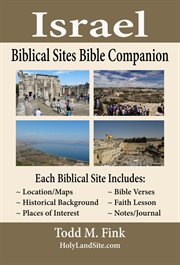 Israel biblical sites bible companion cover image