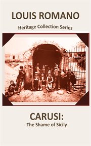 Carusi. The Shame of Sicily cover image