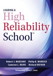 Leading a high reliability school cover image