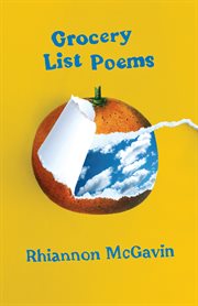 Grocery list poems cover image