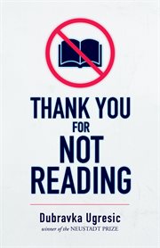 Thank you for not reading : essays on literary trivia cover image