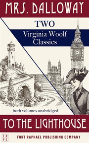 Mrs. dalloway and to the lighthouse - two virginia woolf classic cover image