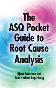 ASQ pocket guide to root cause analysis cover image