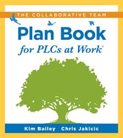 The collaborative team plan book for PLCs at work cover image