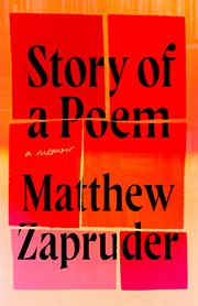 Story of a poem : a memoir cover image