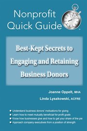 Best-Kept Secrets to Engaging and Retaining Business Donors cover image