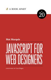 JavaScript for Web Designers cover image