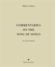 Commentaries on the song of songs, second volume cover image