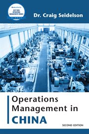 Operations management in China cover image