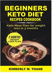 Beginners keto diet recipes cookbook cover image