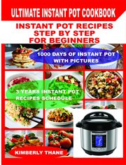 Ultimate instant pot cookbook cover image