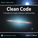 Clean code: a handbook of agile software craftsmanship cover image