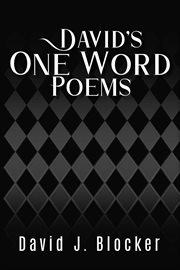 David's one word poems cover image