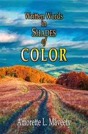 Written words in shades of color cover image