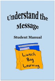 Understand the message student manual cover image