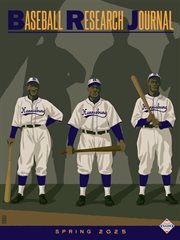 Baseball Research Journal (Volume 54, No. 1) cover image