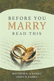 Before You Marry : Read This cover image