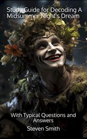Study Guide for Decoding a Midsummer Night's Dream cover image