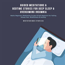 Cover image for Guided Meditations & Bedtime Stories For Deep Sleep & Overcoming Insomnia