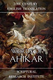 Words of Ahikar cover image