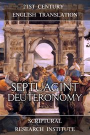 Deuteronomy : Septuagint cover image