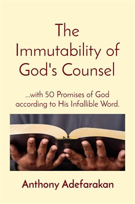 Cover image for The Immutability of God's Counsel