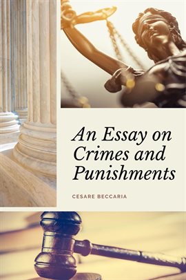 Cover image for An Essay on Crimes and Punishments