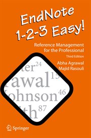 EndNote 1-2-3 easy! : reference management for the professional cover image