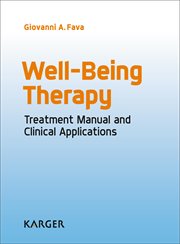 Well-being therapy. Treatment Manual and Clinical Applications cover image