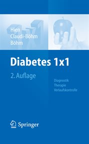 Diabetes 1x1 : Diagnostik, Therapie, Verlaufskontrolle cover image