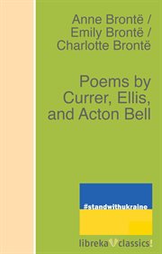 Poems by Currer, Ellis, and Acton Bell cover image